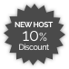 Discount new host badge